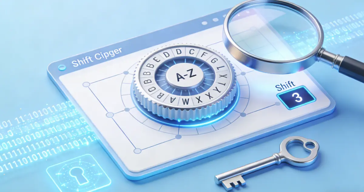 Encode with the Caesar cipher